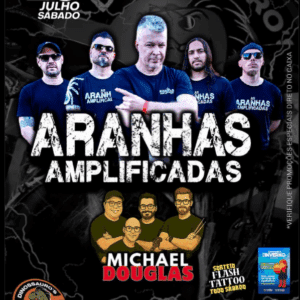 ARANHAS AMPLIFICADAS E MICHAEL DOUGLAS
