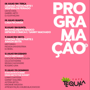 AGENDA DA SEMANA